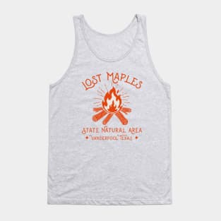 LOST MAPLES STATE NATURAL AREA VANDERPOOL TEXAS Tank Top